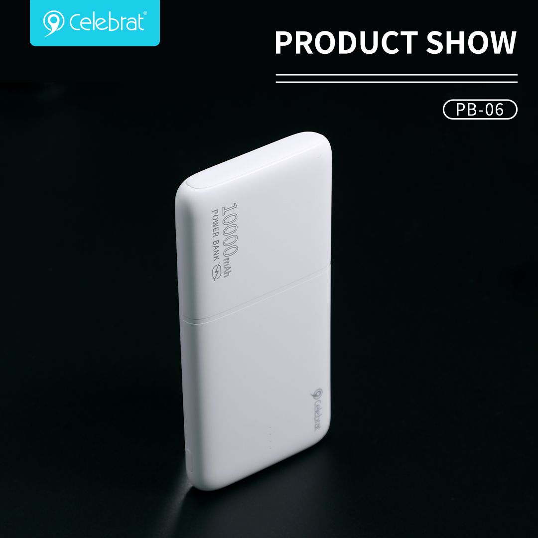 China Celebrat PB-06 10000mAh Portable Power Bank Manufacture and Factory |  YISO